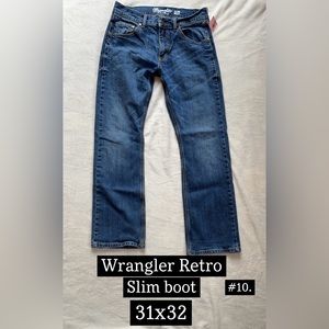 Men’s Wrangler retro jeans